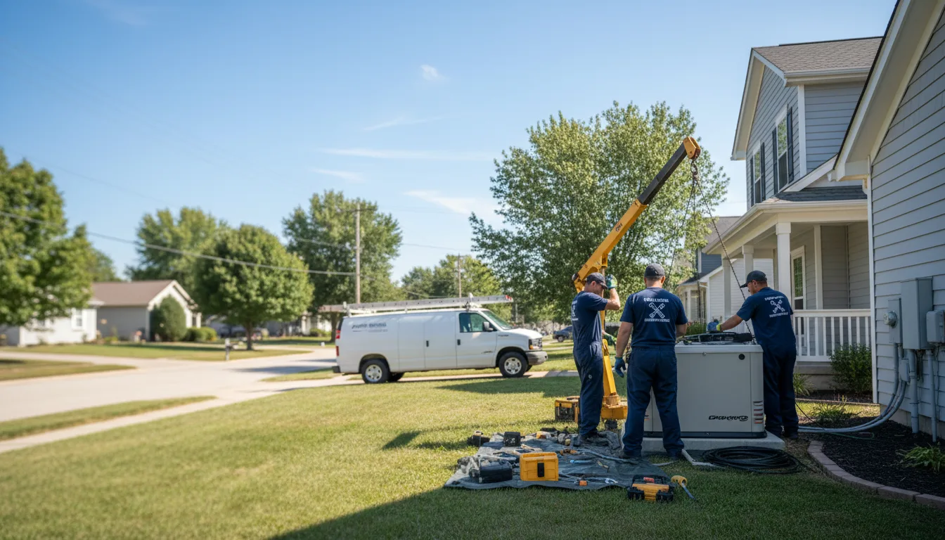 Generator Installation in Griffithsville, WV near me